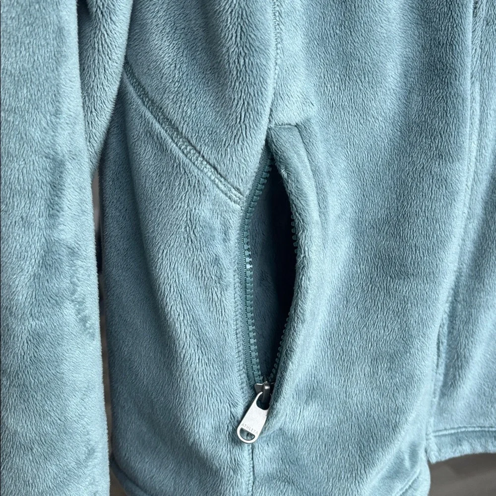 Athleta Karma Recover Stretch Full Zip Sage/Gray Jacket for Women (Medium) - Picture 3 of 9